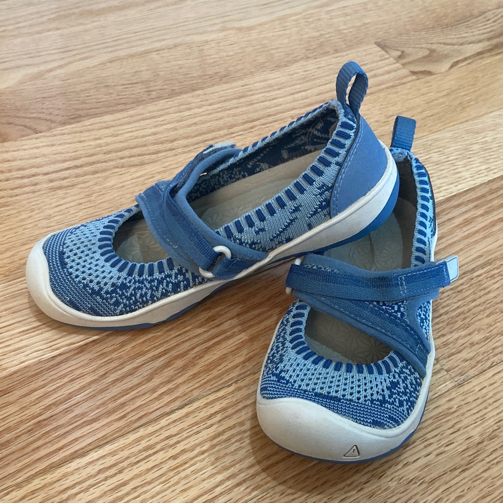 Keen Blue and Gray Kids Sneakers